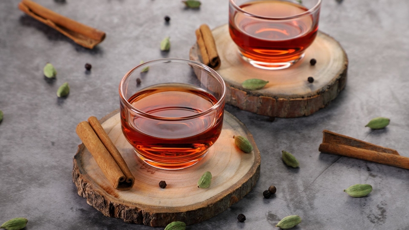 Trà xanh pha quế nên được dùng như một phần của chế độ ăn lành mạnh