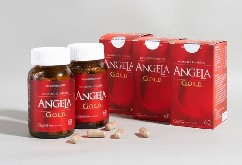 Viên uống Sâm Angela Gold Ecogreen tăng cường ham muốn quan hệ