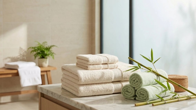 Chất liệu khăn ảnh hưởng đến độ mềm, khả năng thấm hút và thời gian khô