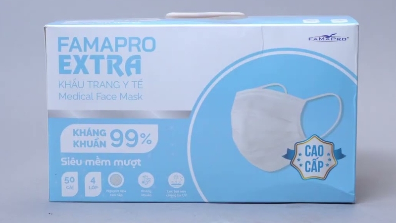 Khẩu trang y tế Famapro Extra 4 lớp: Sản phẩm cần thiết của mọi nhà 01