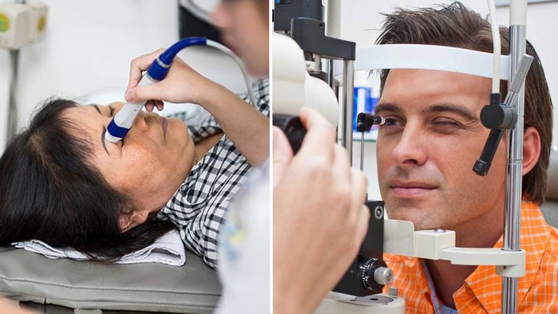 Siêu âm nhãn cầu là một trong các bước cần thực hiện trước khi mổ