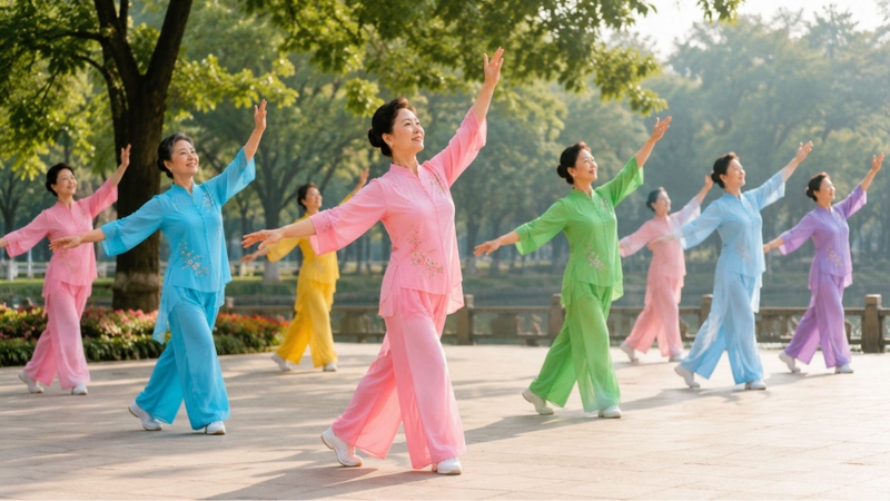 Các động tác khiêu vũ dưỡng sinh giúp tăng độ dẻo dai của cơ thể