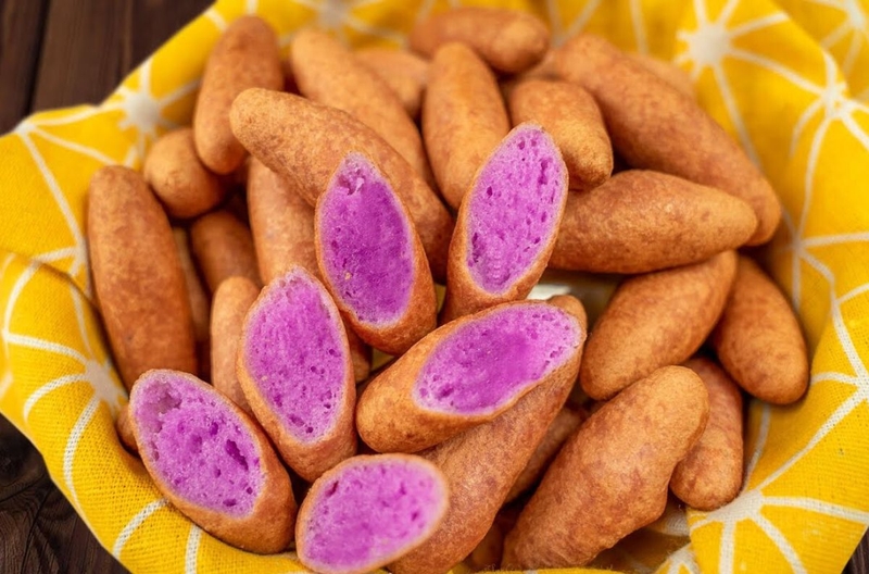 Khoai mỡ chiên bao nhiêu calo? Cách ăn khoai mỡ chiên không lo tăng cân 2