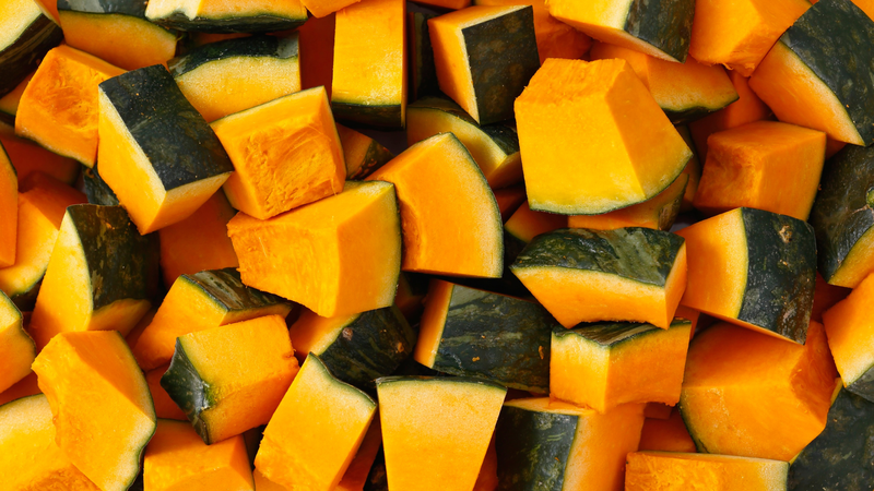 Bí đỏ cung cấp chất xơ, kali, vitamin C và carotenoid