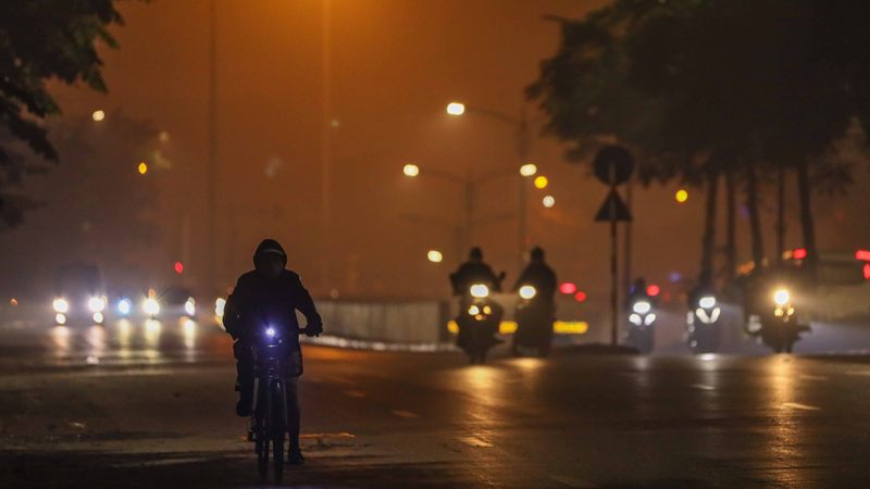 Không khí tại Hà Nội bị ô nhiễm liên tục trong nhiều ngày