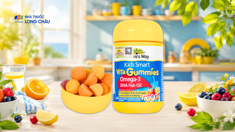 Nature’s Way Kids Smart Vita Gummies Omega-3 DHA Fish Oil