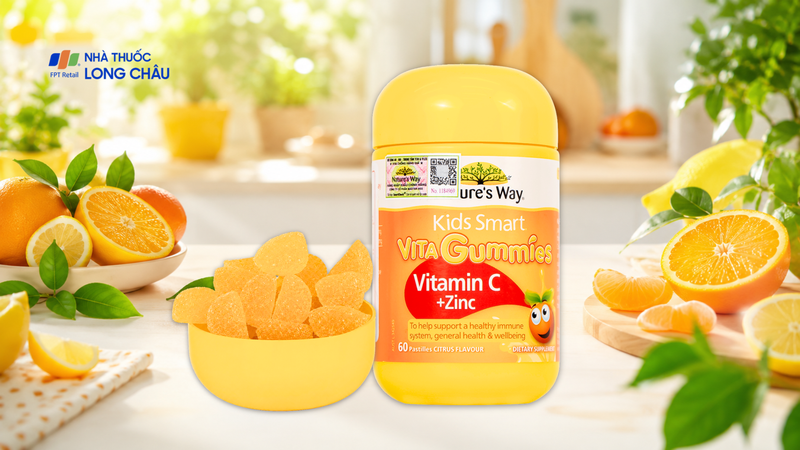 Nature’s Way Kids Smart Vita Gummies Vitamin C + Zinc