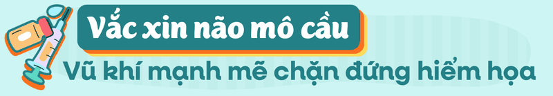 Lá chắn vắc xin - Vì sao không thể chần chừ với viêm não mô cầu? h2 3