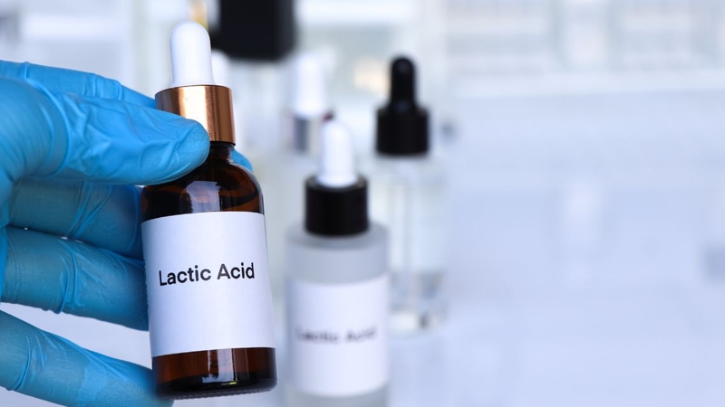 Lactic acid được ứng dụng rộng rãi trong các sản phẩm chăm sóc da
