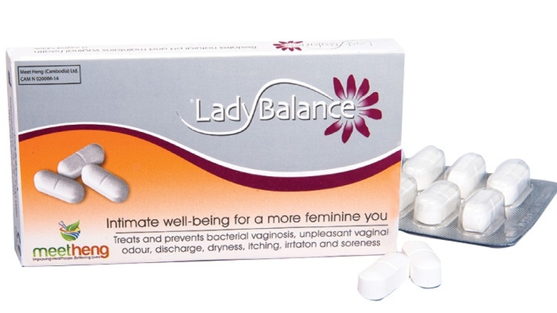 LadyBalance - Viên đặt âm đạo giảm khí hư, ngứa rát âm đạo 1