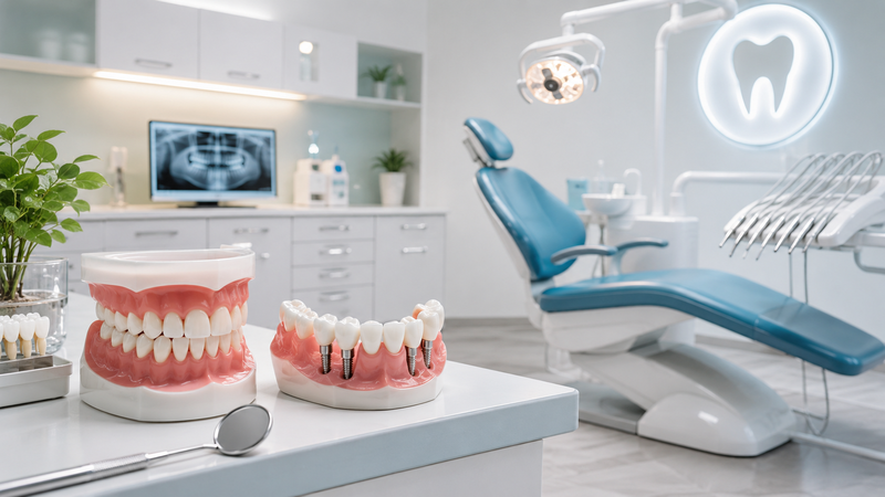 Nên đến những cơ sở nha khoa uy tín để làm hàm răng giả