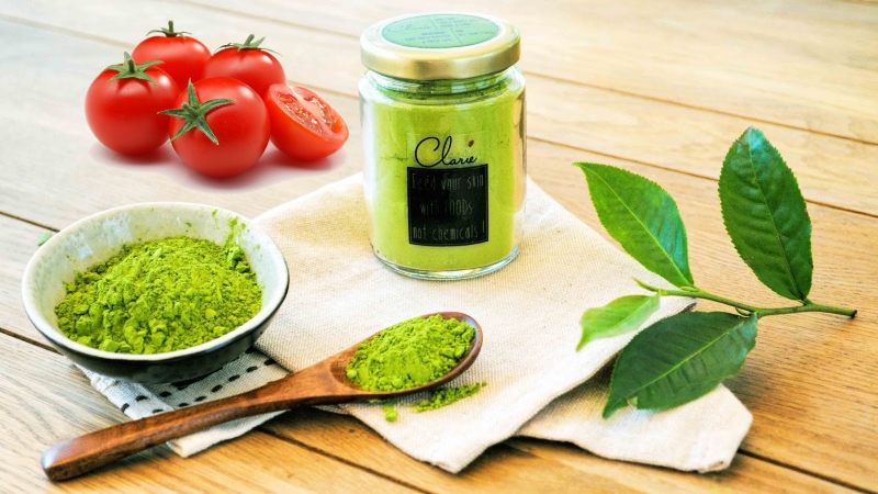 Làm mặt nạ trà xanh cho da nhờn hiệu quả ngay tại nhà 2