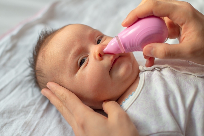 chăm sóc mũi cho trẻ kỹ lưỡng