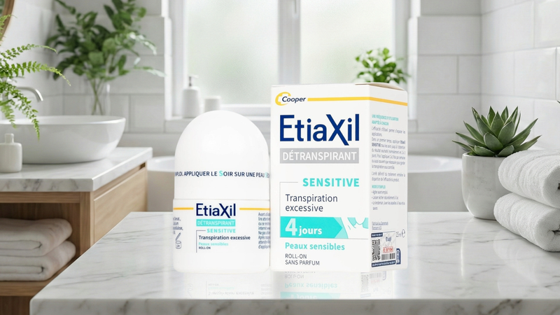 Lăn khử mùi Etiaxil Détranspirant Peaux Sensibles (Sensitive) dành riêng cho làn da nhạy cảm