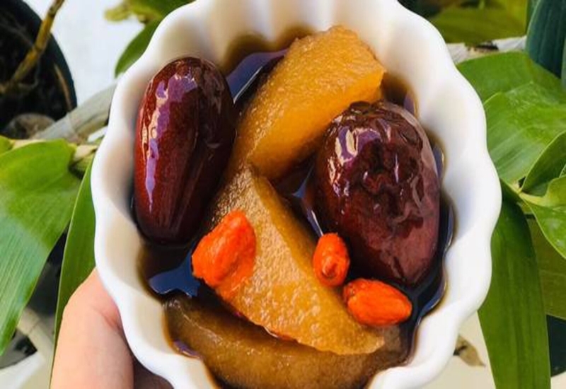 Lê chưng đường phèn - phương pháp trị ho hiệu quả 3