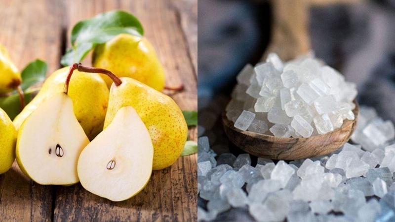 Lê hấp đường phèn trị ho vừa thơm ngon lại giàu dinh dưỡng 1