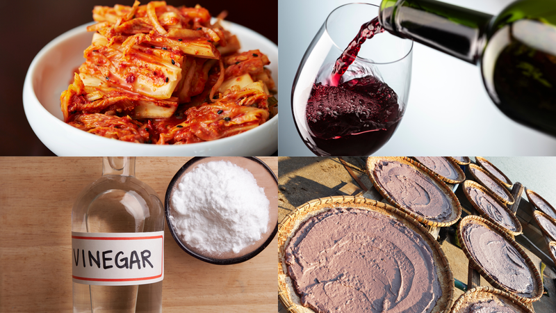 Phương pháp lên men tạo ra các thực phẩm có lợi cho sức khỏe