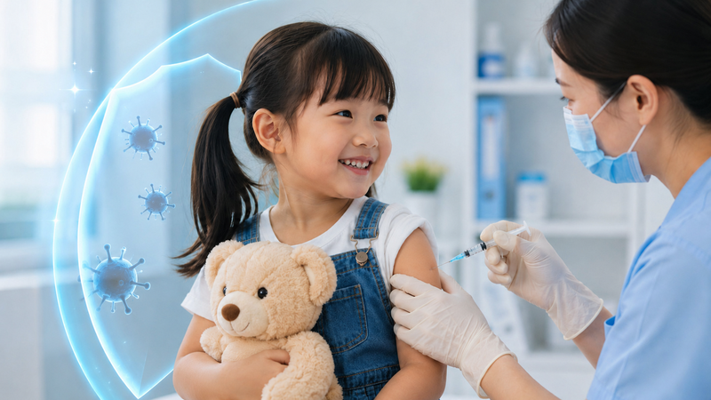 Tiêm vắc xin thủy đậu giúp bảo vệ trẻ trước nguy cơ mắc bệnh