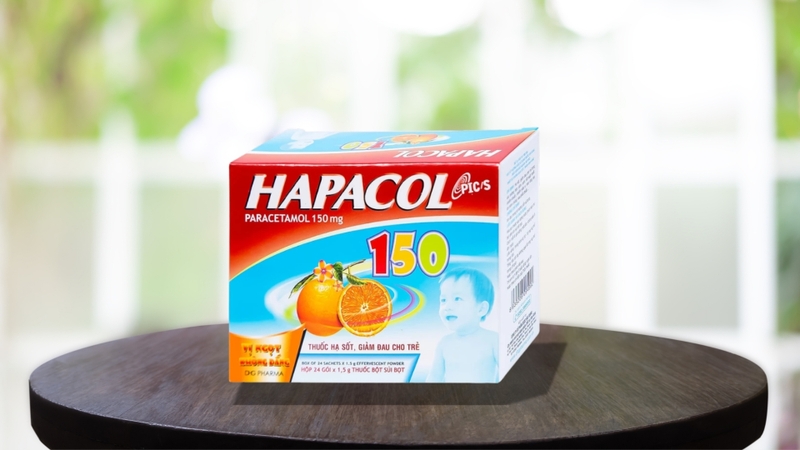 Liều dùng Hapacol cho trẻ em được tính theo cân nặng