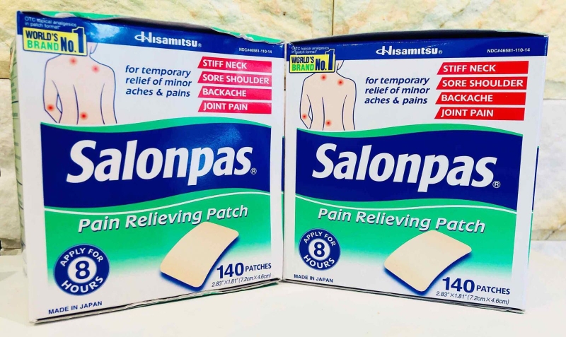 Miếng dán đau lưng Salonpas