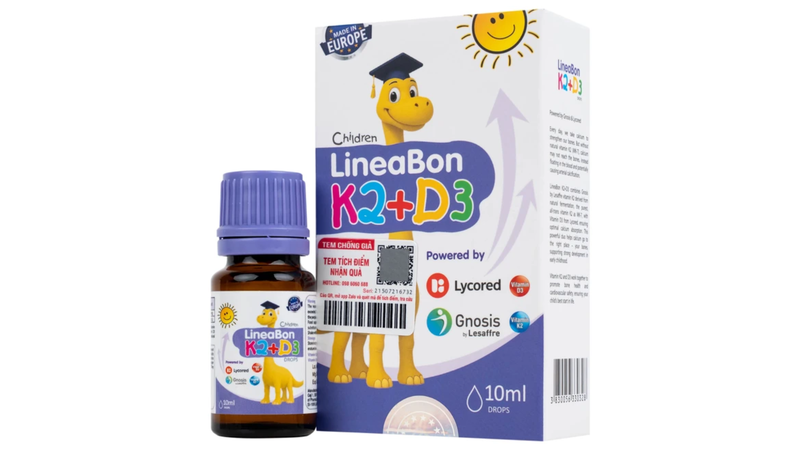 Dùng&nbsp;LineaBon K2+D3 đúng cách giúp phát huy hiệu quả tối đa