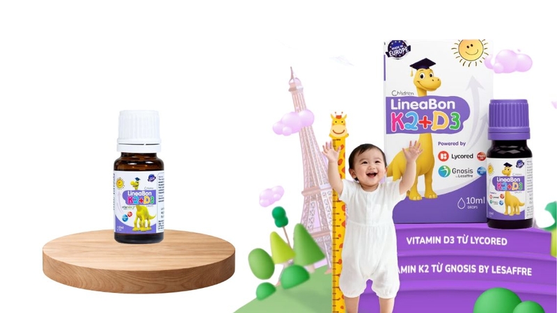 Dùng LineaBon K2+D3 đúng cách hỗ trợ sự phát triển của hệ xương và răng