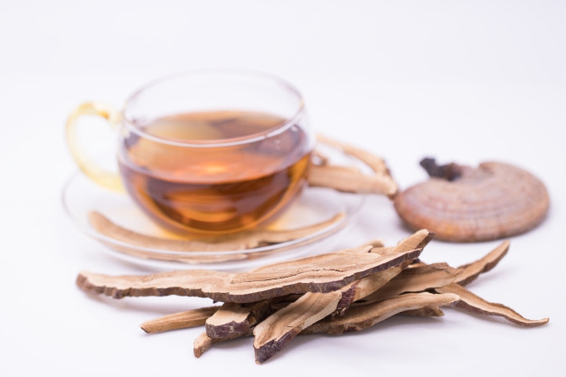 Trà nấm linh chi