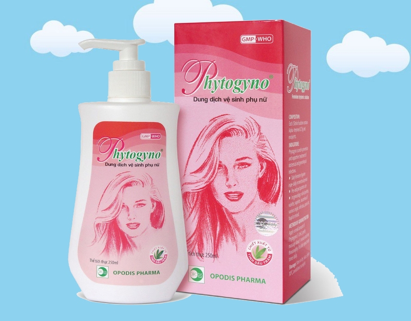 Dung dịch vệ sinh phụ nữ trị huyết trắng: Phytogyno