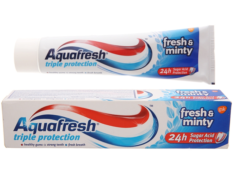 Kem đánh răng Aquafresh khá được ưa chuộng