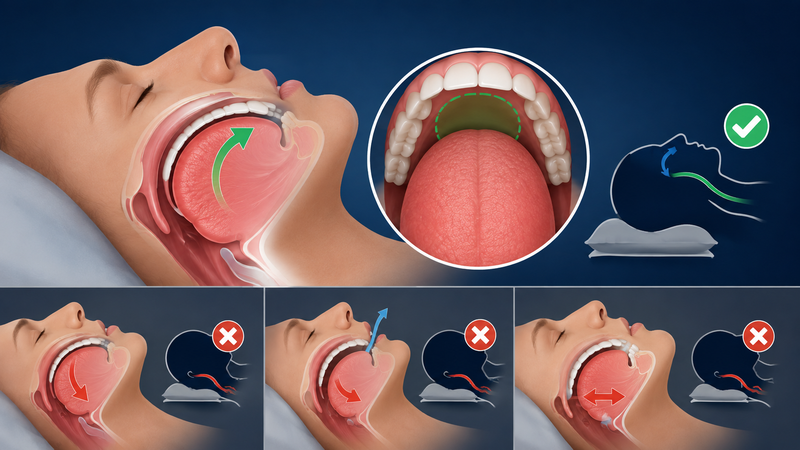 Cách đặt lưỡi đúng khi ngủ sẽ giúp nhận được nhiều lợi ích y khoa
