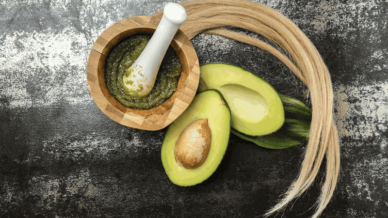 Lợi ích của quả bơ đối với mái tóc 1