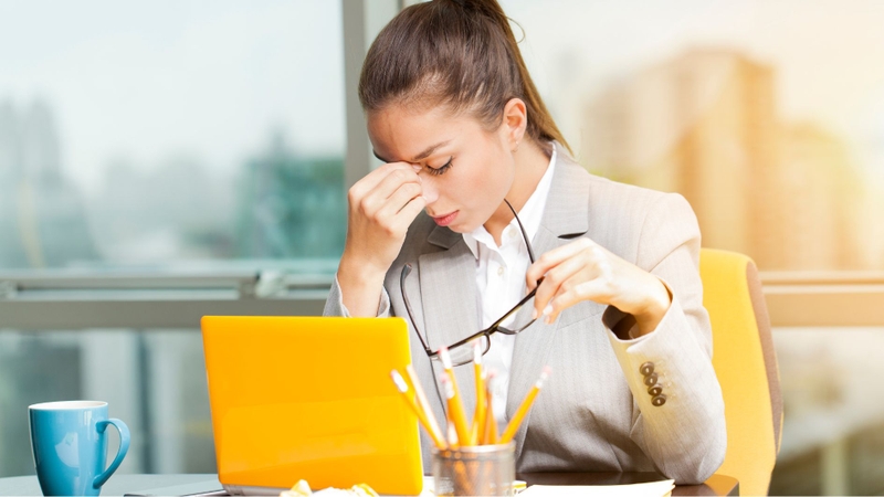 Căng thẳng kéo dài khiến làn da suy yếu