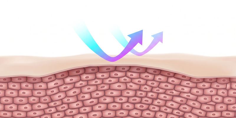 Lớp thượng bì phân tán tia UV giúp bảo vệ DNA các tế bào da khỏi nguy cơ bị đột biến hoặc ung thư da