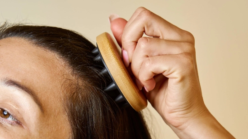 Lược gội đầu là dụng cụ được sử dụng trong quá trình gội nhằm hỗ trợ làm sạch da đầu thông qua thao tác chải kết hợp massage