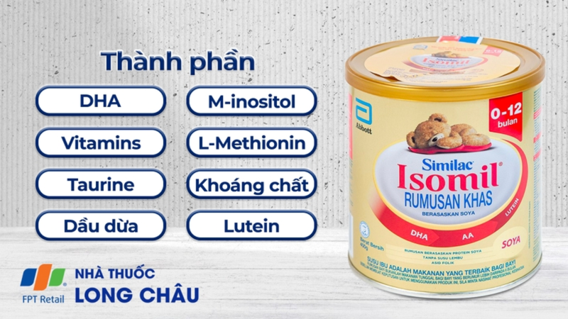 Sữa bổ sung dinh dưỡng cho trẻ 0 - 12 tháng Similac Isomil Plus