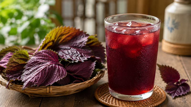 Tía tô chứa các hợp chất phenolic và flavonoid có đặc tính chống oxy hóa