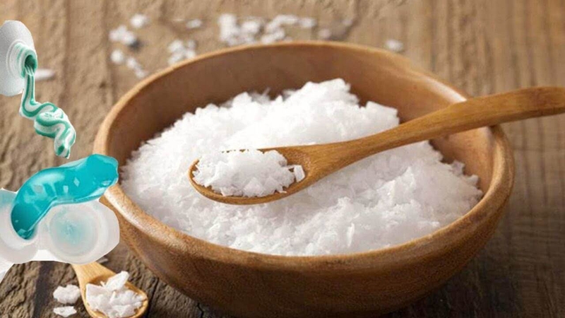 Tác dụng của muối trong việc trị ngứa vùng kín.