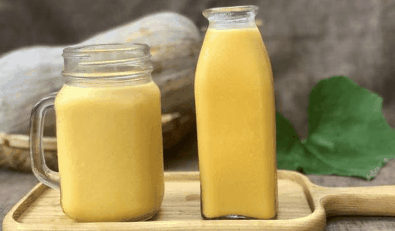 Công thức sữa hạt mít bí đỏ