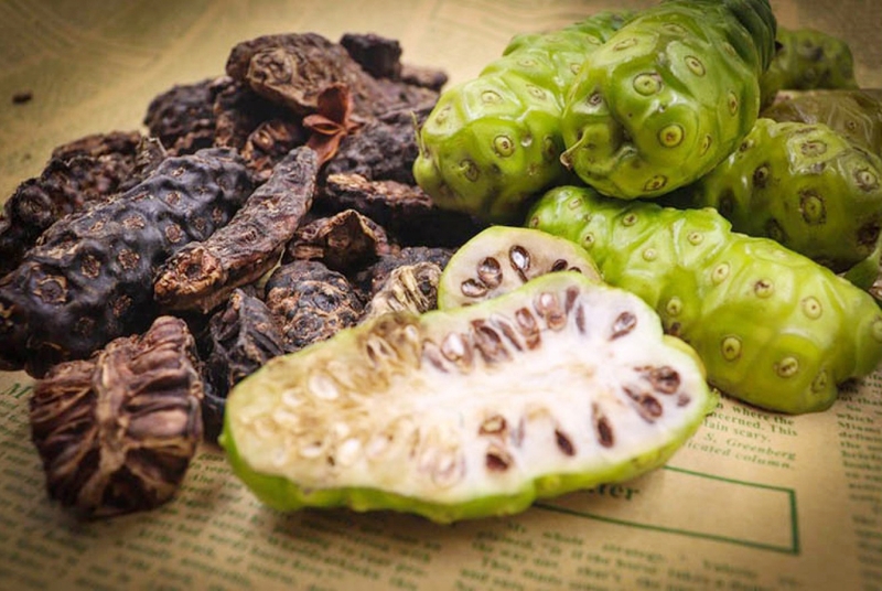 Mách bạn cách sử dụng trái nhàu trị bướu cổ tại nhà 1