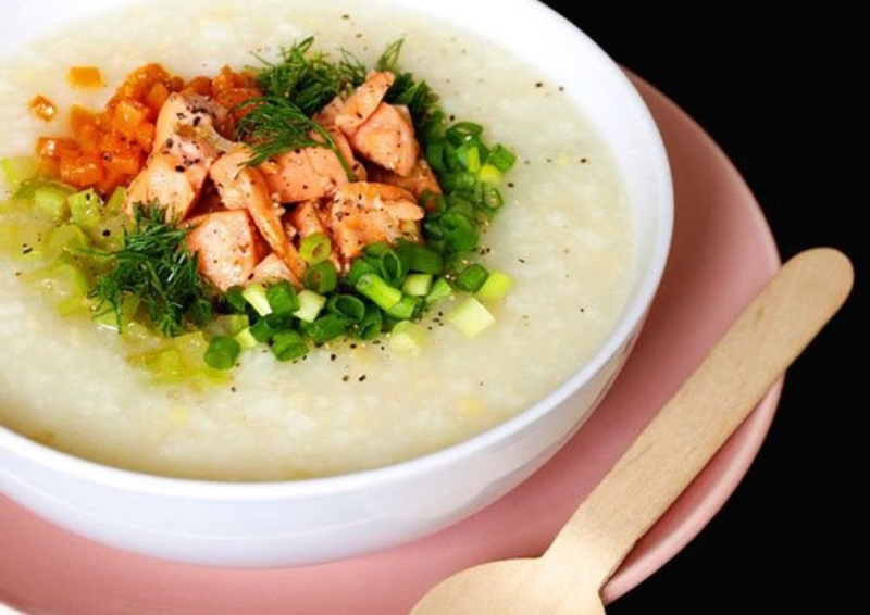 Mách mẹ cách làm món cháo cá chẽm cho bé ăn dặm tại nhà siêu ngon 3