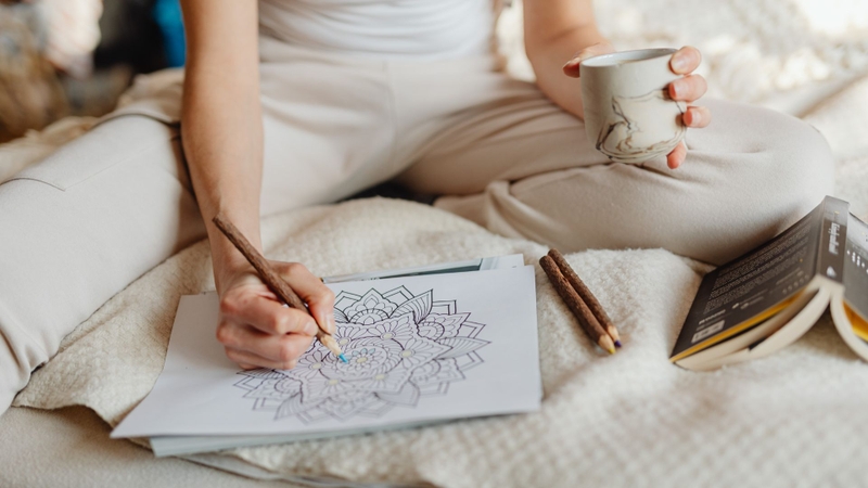 Tô Mandala vào buổi tối giúp cải thiện giấc ngủ