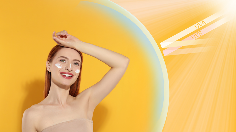 Màng lọc chống nắng giúp giảm lượng tia UV tác động trực tiếp lên da