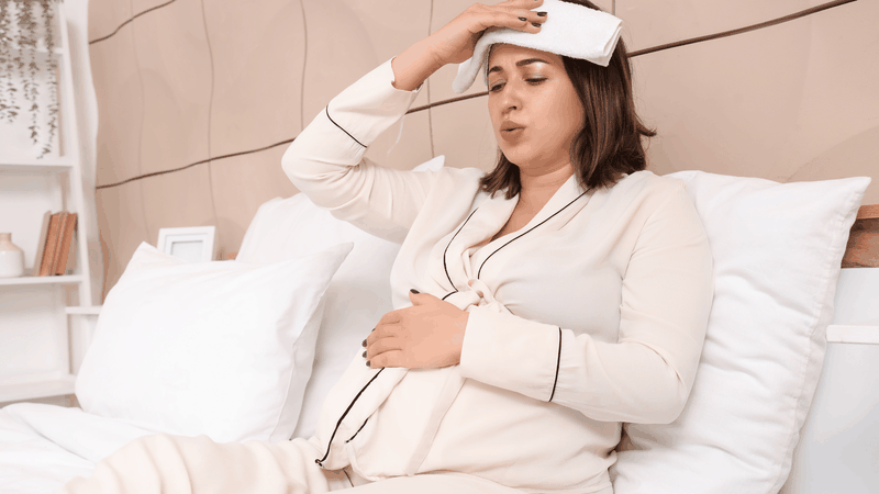 Rau tần ô giúp mẹ bầu giải cảm một cách an toàn