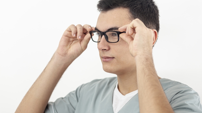 Người cận 4 độ nên đeo kính đúng độ để nhìn rõ xa, giảm điều tiết mắt