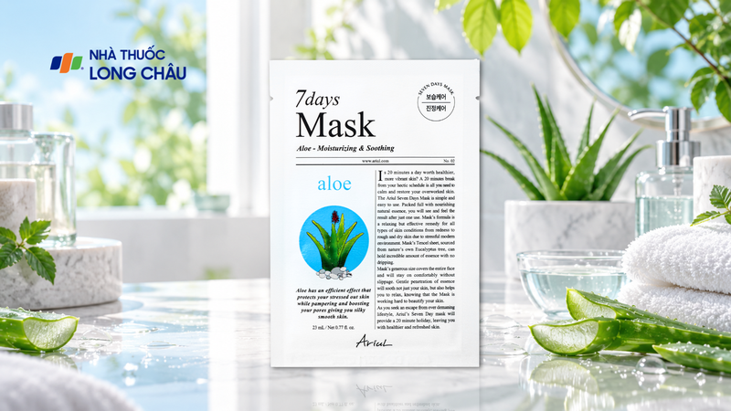Mặt nạ Ariul 7Days Aloe H