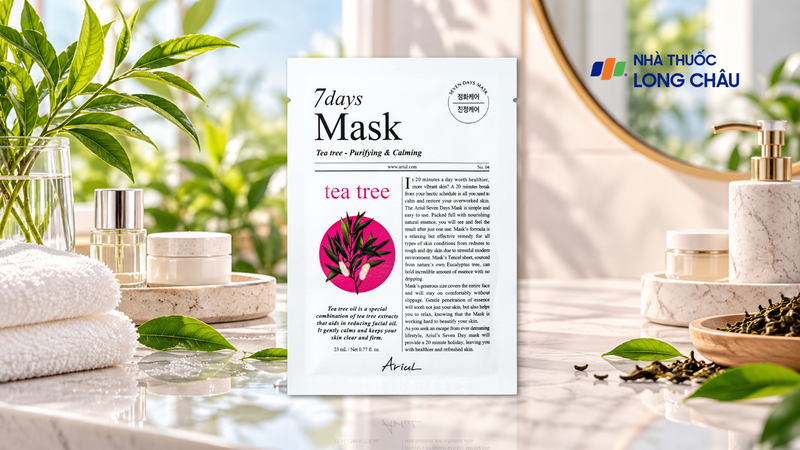 Mặt nạ Ariul 7Days Mask Tea Tree M