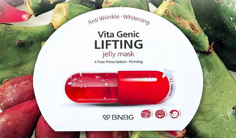 Mặt nạ Banobagi màu đỏ có tác dụng gì? Review mặt nạ Banobagi Vita Genic Jelly Mask Lifting 1