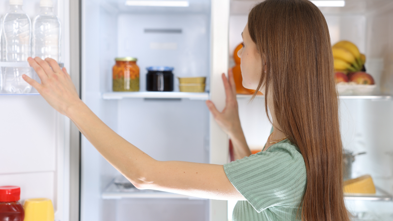 Bảo quản phần hỗn hợp chưa dùng ở ngăn mát tủ lạnh