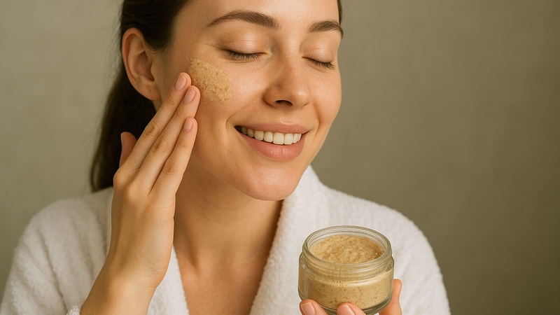 Đắp mặt nạ táo trong 15 - 20 phút là thích hợp, không nên để quá lâu trên da