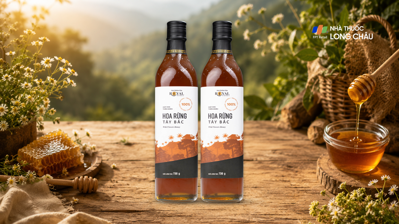 Mật ong hoa rừng Tây Bắc Royal Honey